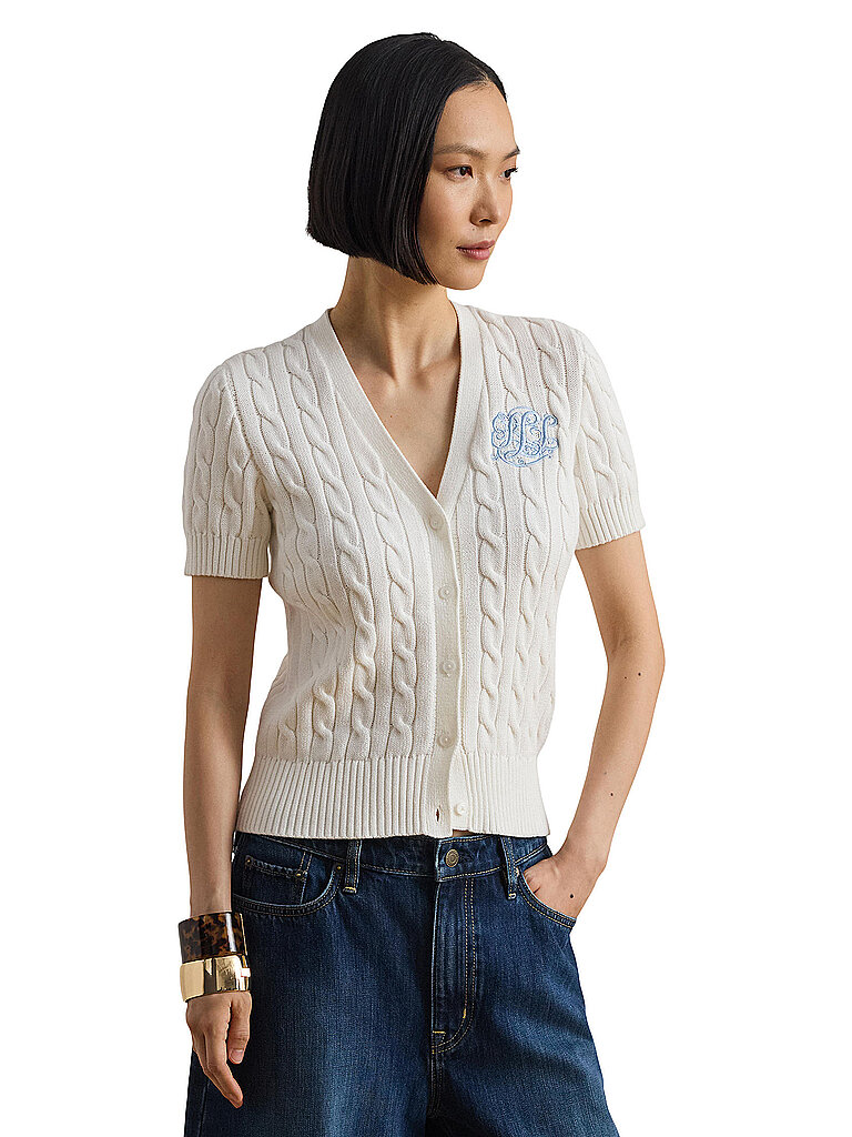 Cardigan weiss XL damen