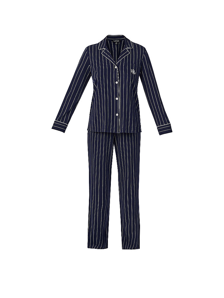 LAUREN RALPH LAUREN Pyjama  dunkelblau | XS