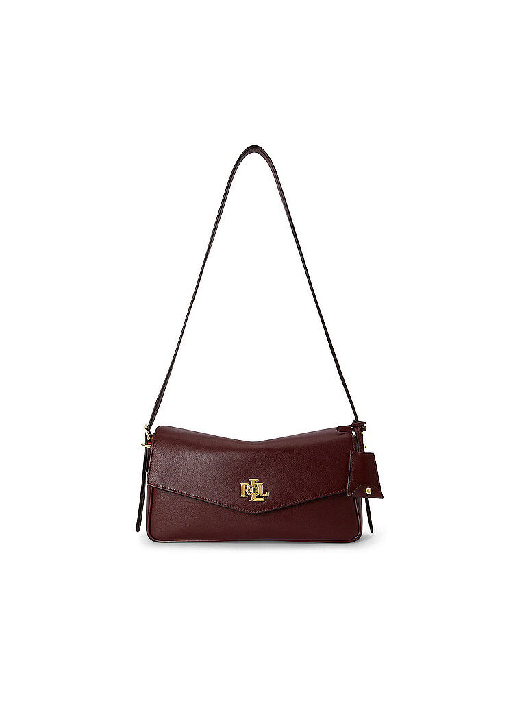 LAUREN RALPH LAUREN Ledertasche - Schultertasche FARRAH braun