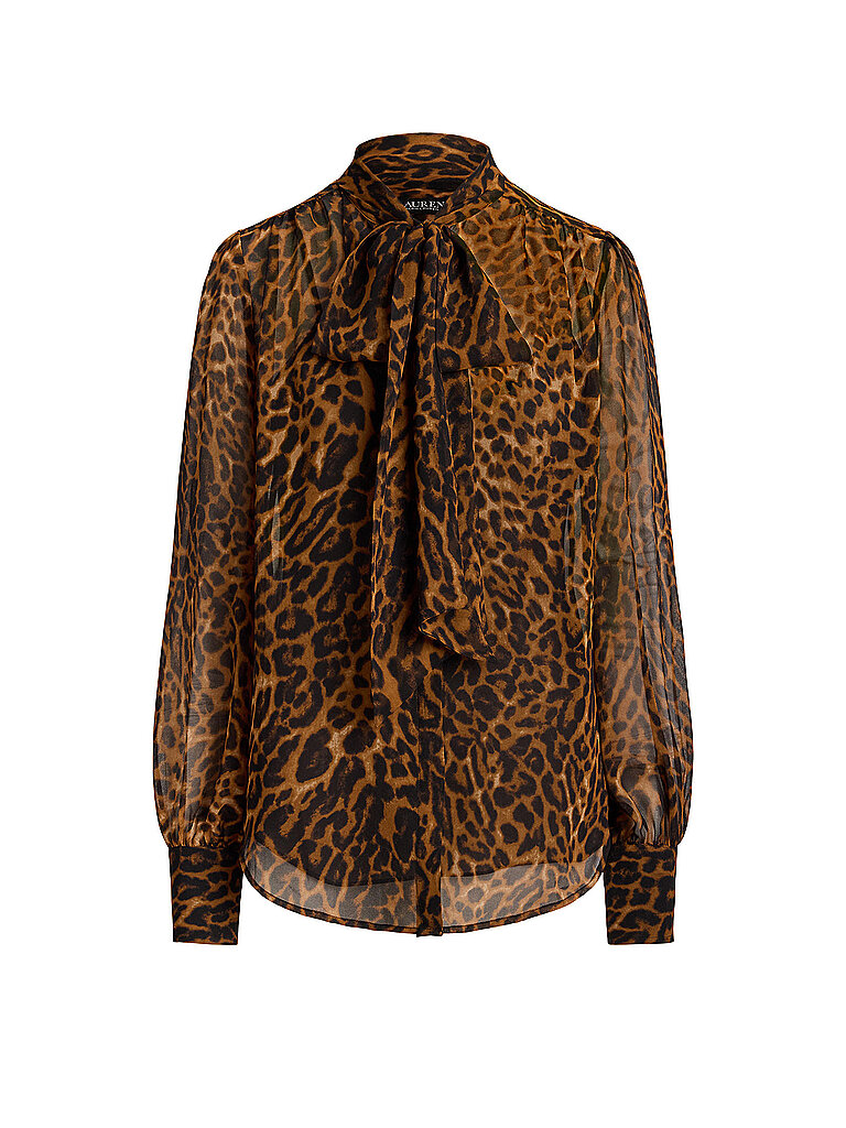 LAUREN RALPH LAUREN Bluse  hellbraun | XS