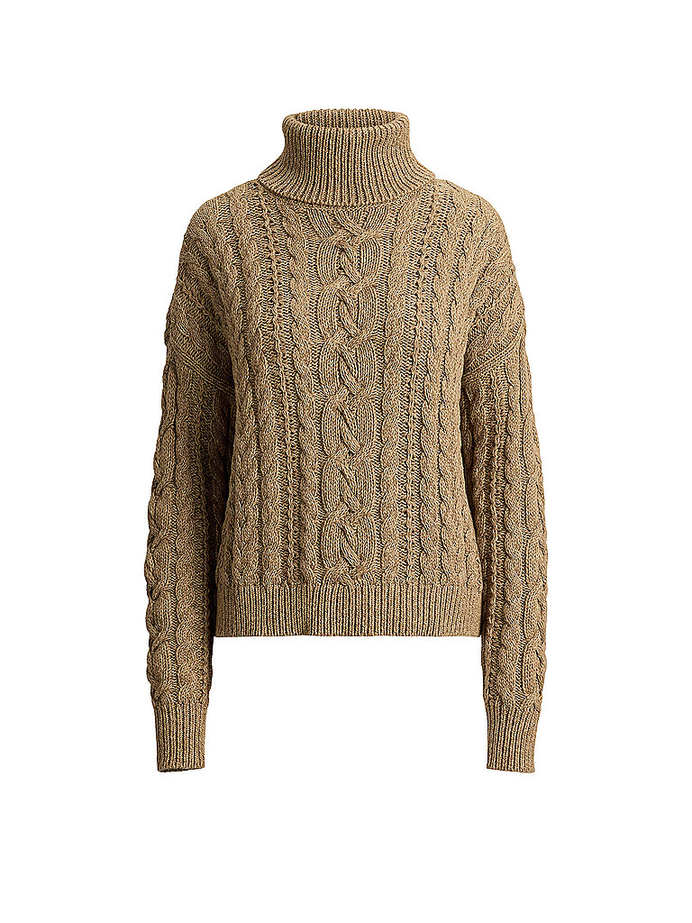 LAUREN RALPH LAUREN Rollkragenpullover  camel | XS