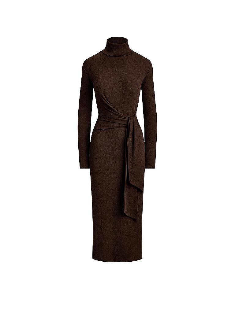 LAUREN RALPH LAUREN Midikleid  braun | S
