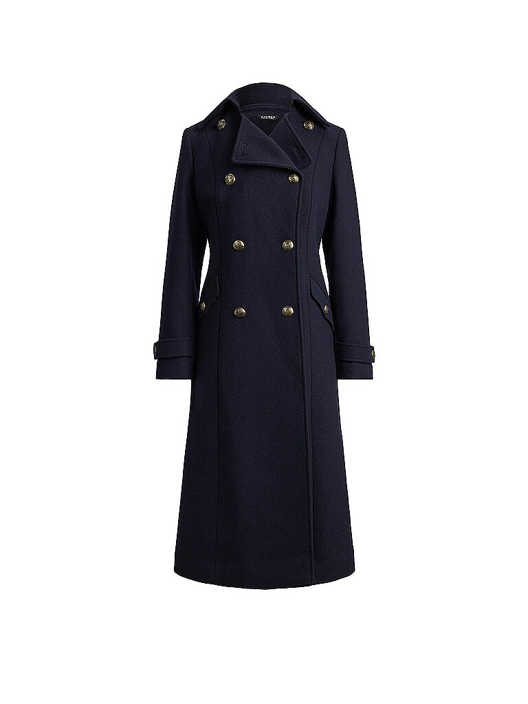 LAUREN RALPH LAUREN Wollmantel grau | 38