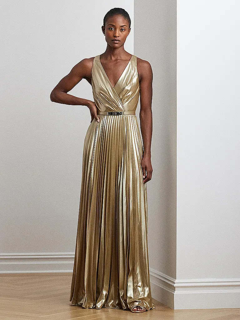 LAUREN RALPH LAUREN | Abendkleid  | Gold
