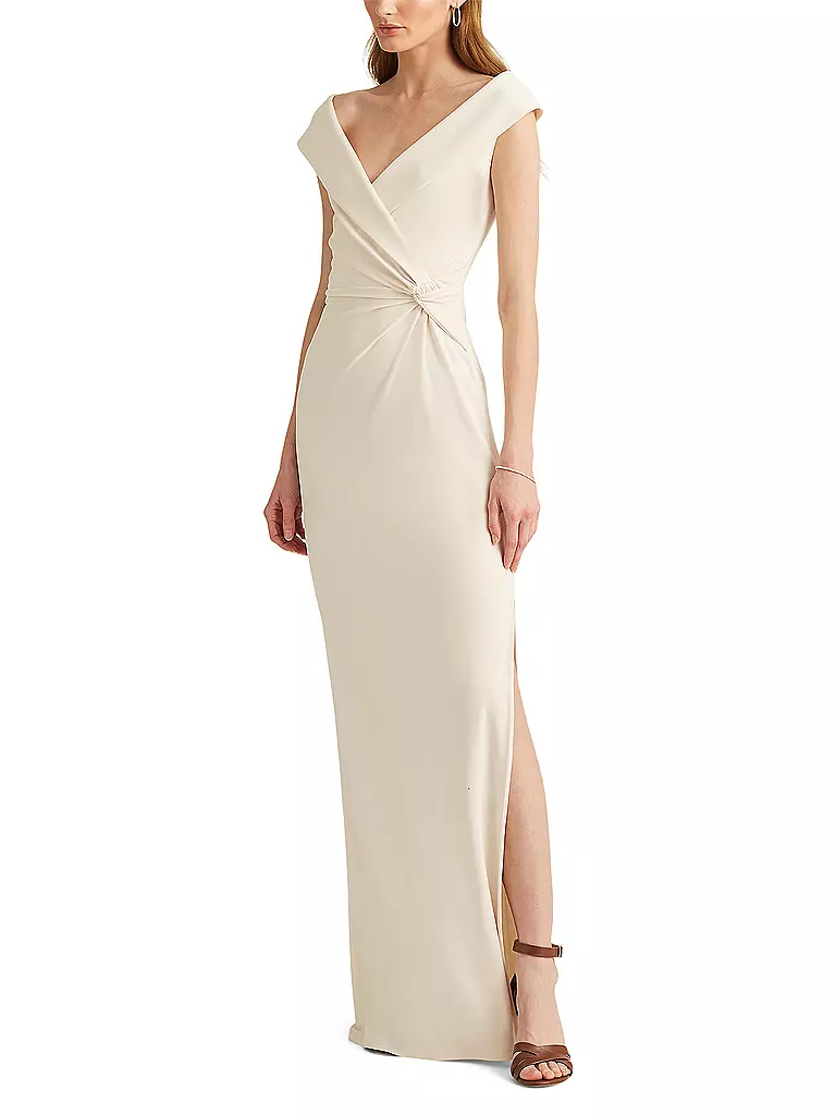 LAUREN RALPH LAUREN | Abendkleid LEONIDAS | creme