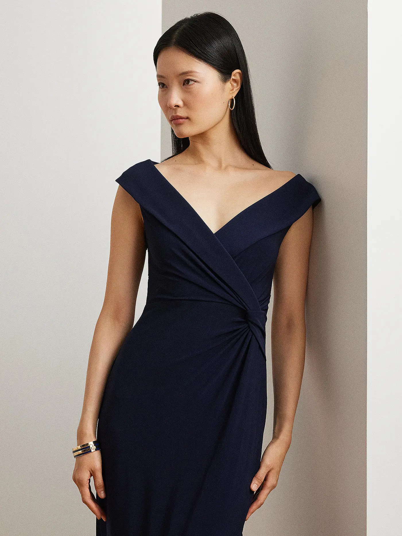 LAUREN RALPH LAUREN | Abendkleid LEONIDAS | dunkelblau