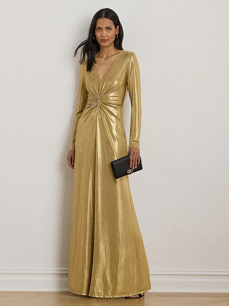 LAUREN RALPH LAUREN | Abendkleid NADIRA | gold