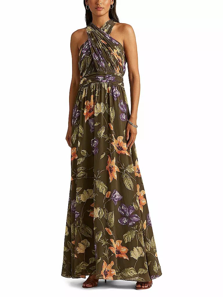 LAUREN RALPH LAUREN | Abendkleid | bunt