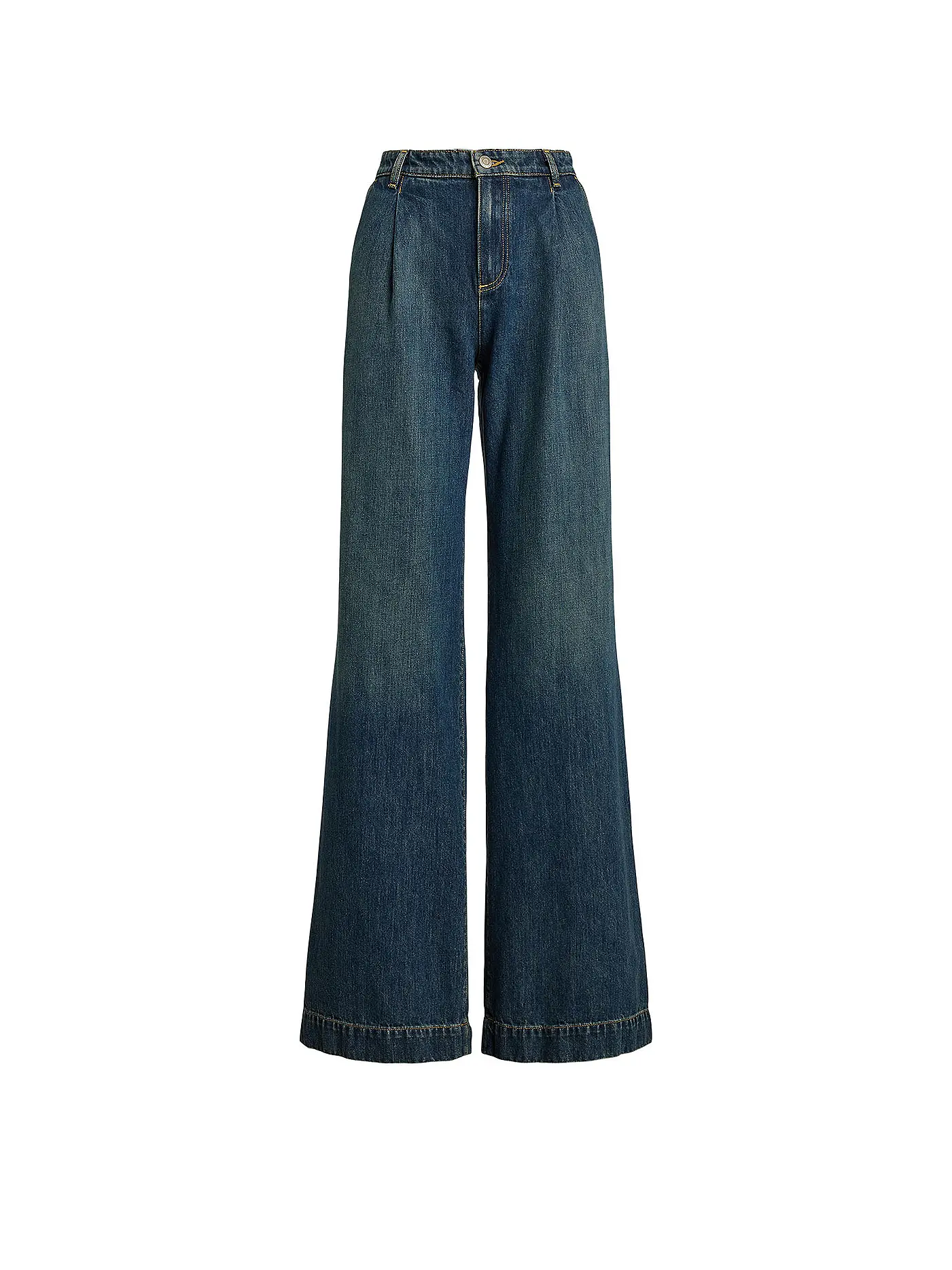 LAUREN RALPH LAUREN | Jeans Wide Leg KIRAHN | dunkelblau