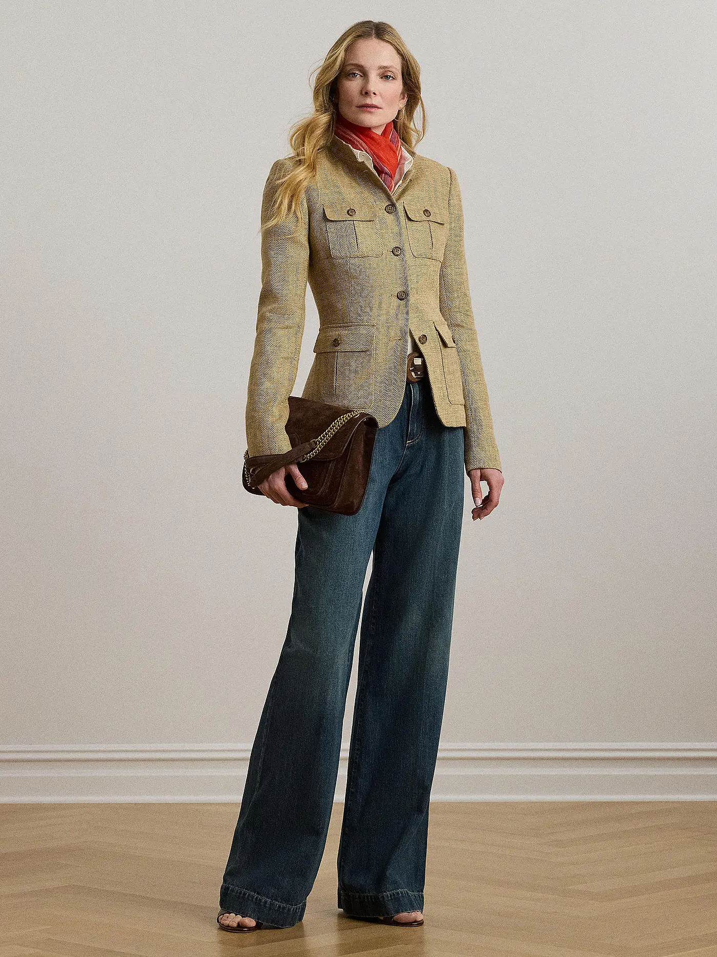 LAUREN RALPH LAUREN | Jeans Wide Leg KIRAHN | dunkelblau
