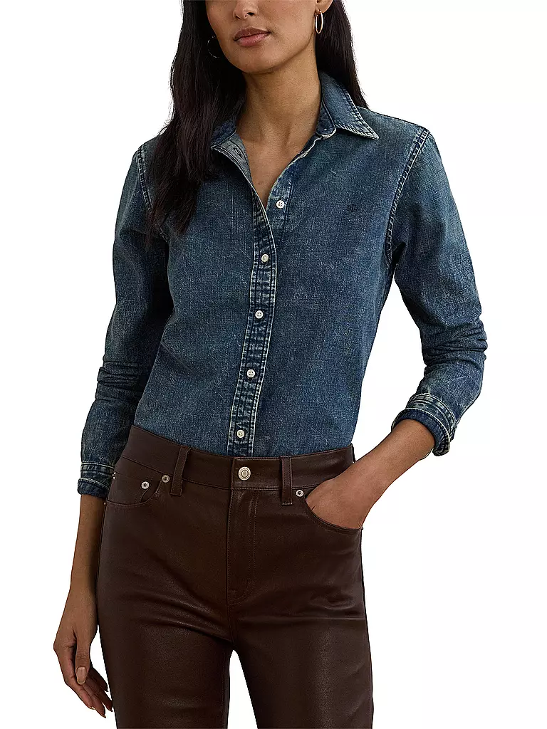 LAUREN RALPH LAUREN | Jeansbluse JAMELKO | blau