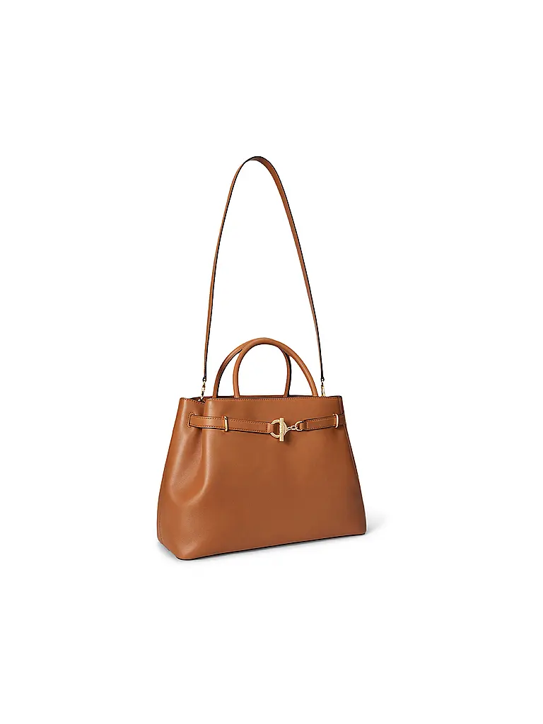 LAUREN RALPH LAUREN | Ledertasche - Henkeltasche BLAIKE Large | Camel