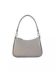 LAUREN RALPH LAUREN | Ledertasche - Henkeltasche DANNI 26 Medium | silber