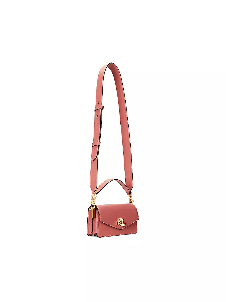 LAUREN RALPH LAUREN | Ledertasche - Henkeltasche TAYLER 19 Small | rosa