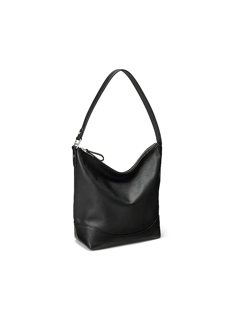 LAUREN RALPH LAUREN | Ledertasche - Hobo Bag TASHA Large | Schwarz