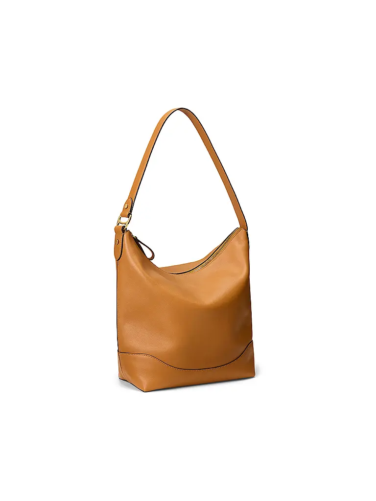 LAUREN RALPH LAUREN | Ledertasche - Hobo Bag TASHA Large | Camel