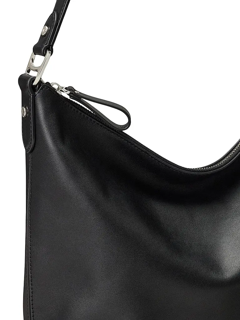 LAUREN RALPH LAUREN | Ledertasche - Hobo Bag TASHA Large | Schwarz