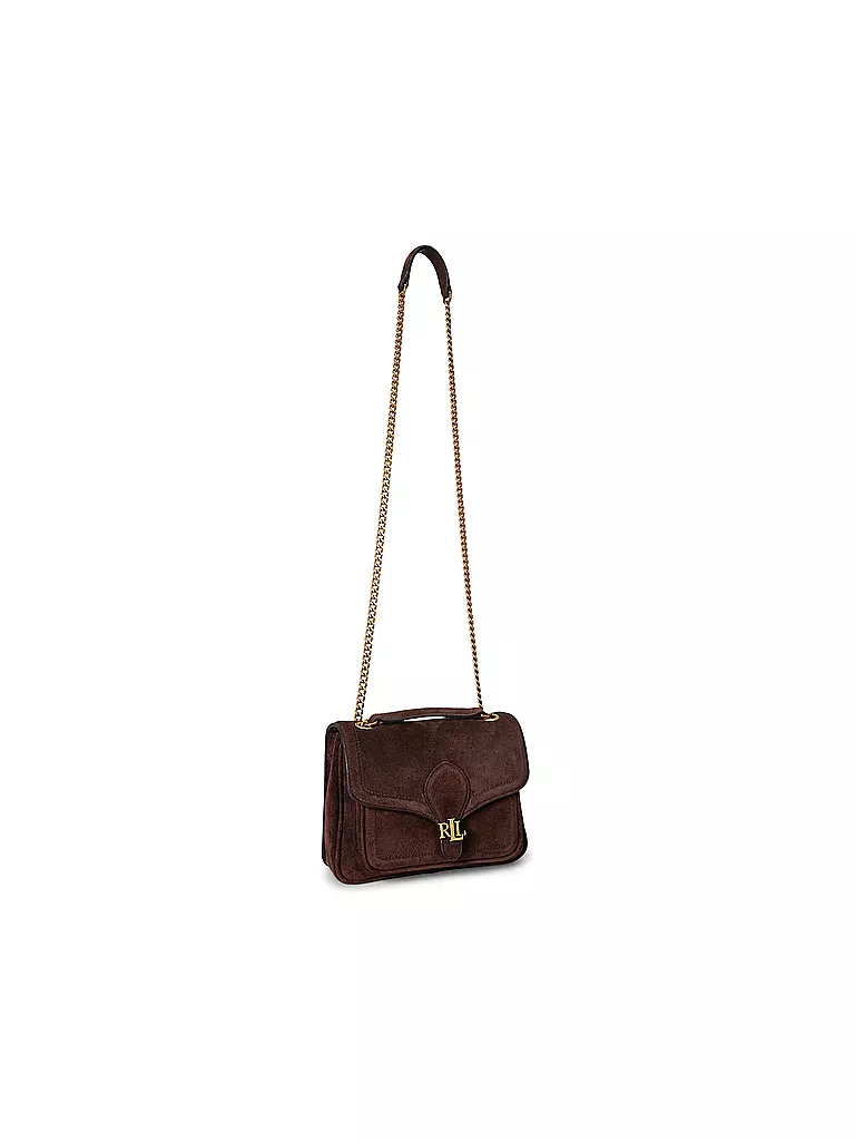 LAUREN RALPH LAUREN | Ledertasche - Mini Bag BRADLYN Small | braun