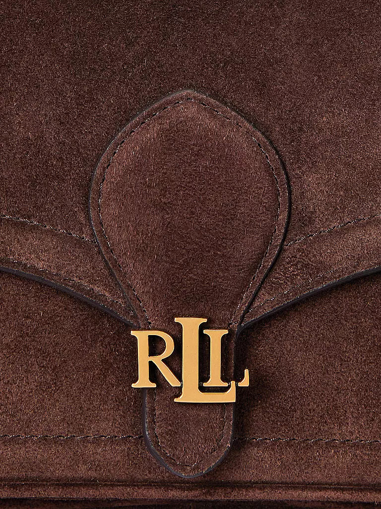 LAUREN RALPH LAUREN | Ledertasche - Mini Bag BRADLYN Small | braun