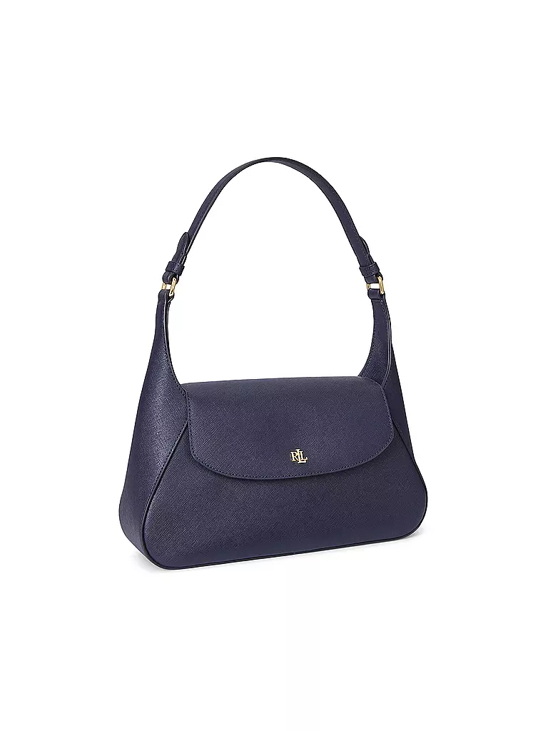 LAUREN RALPH LAUREN | Ledertasche - Schultertasche SCHYLA Medium | schwarz