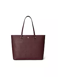 LAUREN RALPH LAUREN | Ledertasche - Shopper KARLY Large | dunkelrot