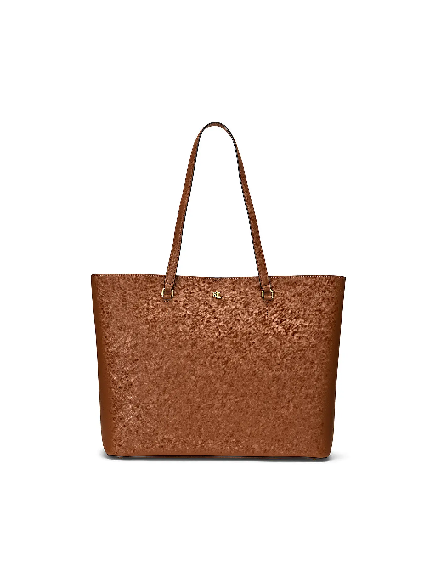 LAUREN RALPH LAUREN | Ledertasche - Shopper KARLY TOTE Large | hellbraun