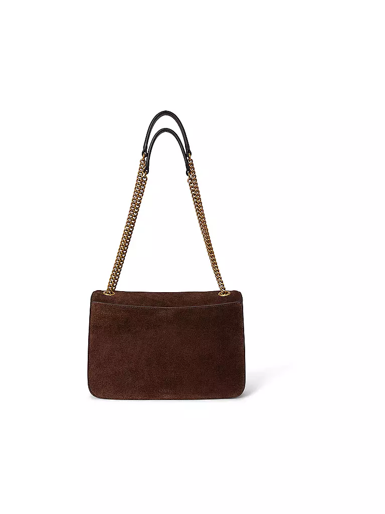 LAUREN RALPH LAUREN | Ledertasche - Umhängetasche BRADLYN Medium | braun