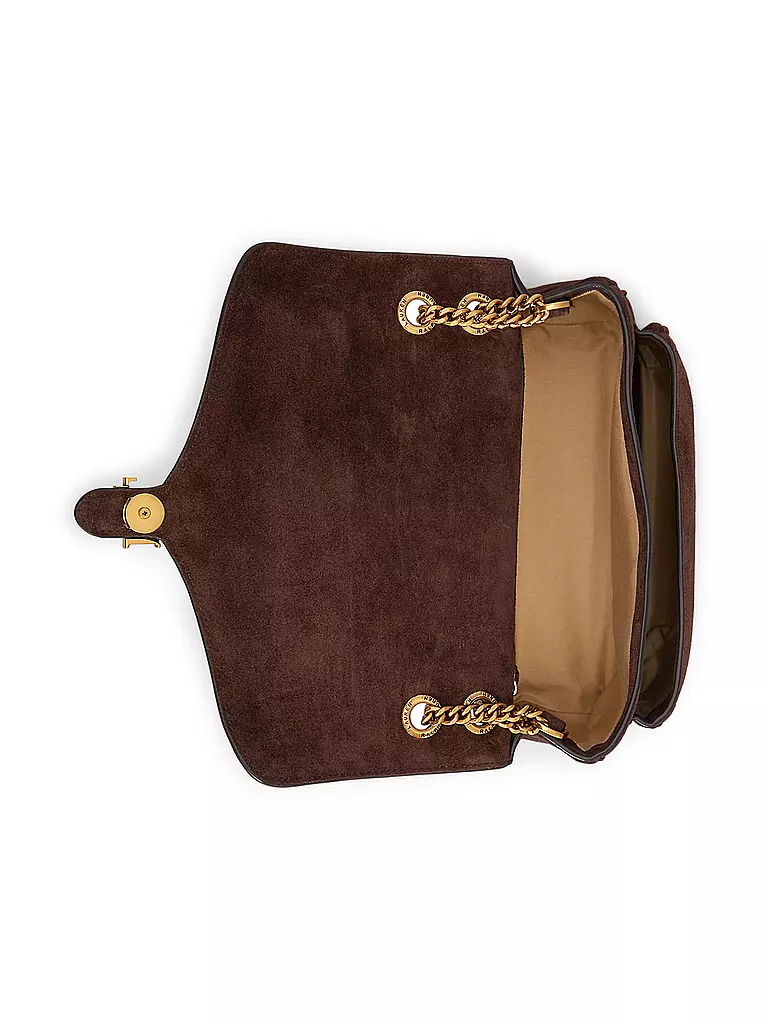 LAUREN RALPH LAUREN | Ledertasche - Umhängetasche BRADLYN Medium | braun