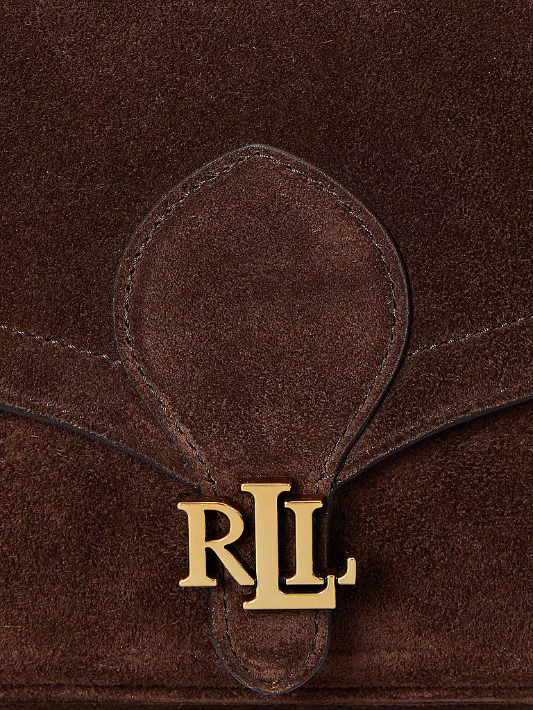 LAUREN RALPH LAUREN | Ledertasche - Umhängetasche BRADLYN Medium | braun