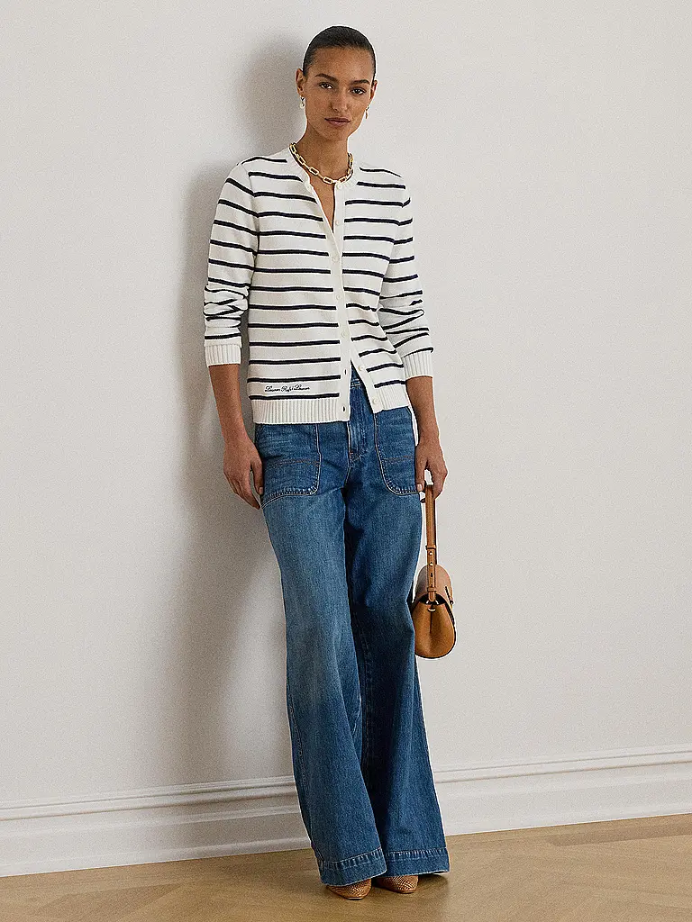 LAUREN RALPH LAUREN | Strickjacke RALHAN | Weiss