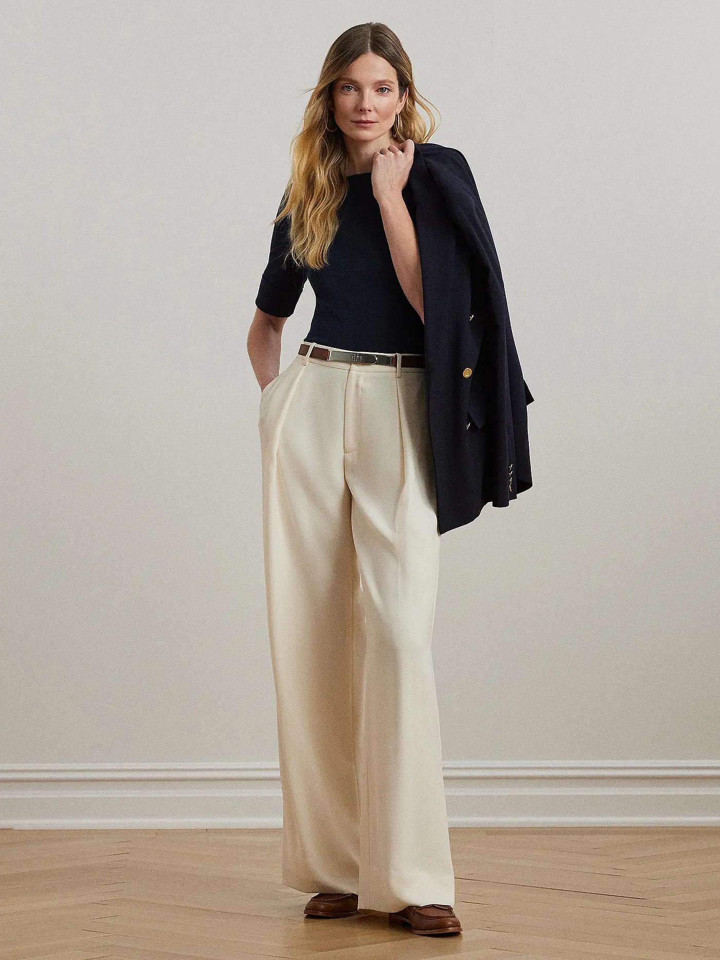 LAUREN RALPH LAUREN | T-Shirt  | dunkelblau
