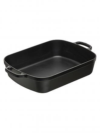 LE CREUSET | Bräter rund Gusseisen 6,6l (Schwarz)