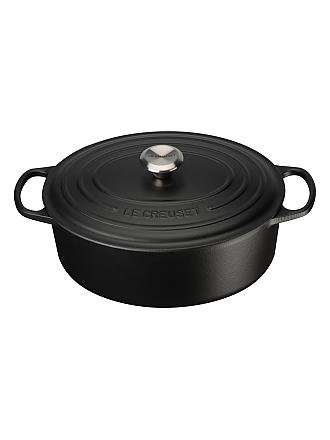 LE CREUSET | Bräter oval SIGNATURE 31cm 6,3l (Schwarz) 