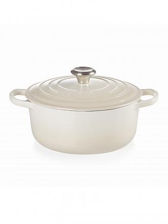 LE CREUSET | Bräter rund Signature 20cm/2,4l Meringue