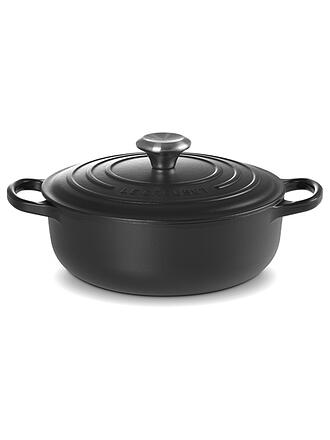 LE CREUSET | Sauteuse SIGNATURE 24cm/3,4l Schwarz