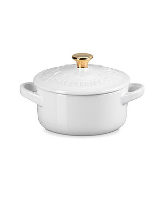 LE CREUSET | Mini Cocotte mit Deckel 10cm/0,25l HOLLY White