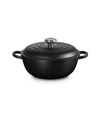 LE CREUSET | Kochtopf - Stew Pot 26cm/2,2l SIGNATURE Schwarz Matt