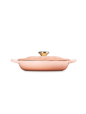 LE CREUSET | Gourmet Profitopf SIGNATURE BLUME 26cm Peche