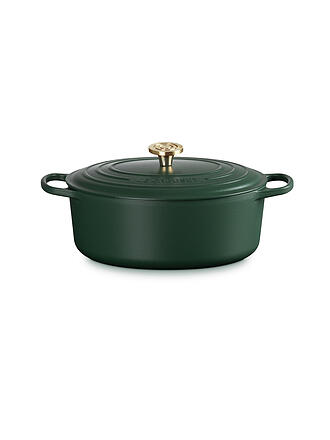 LE CREUSET | Bräter oval SIGNATURE 31cm 6,3l Foret/GD