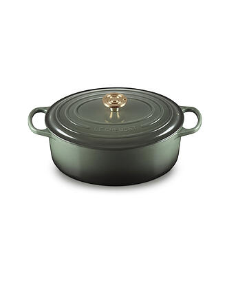 LE CREUSET | Bräter SIGNATURE Oval 31cm/6,3l Thyme