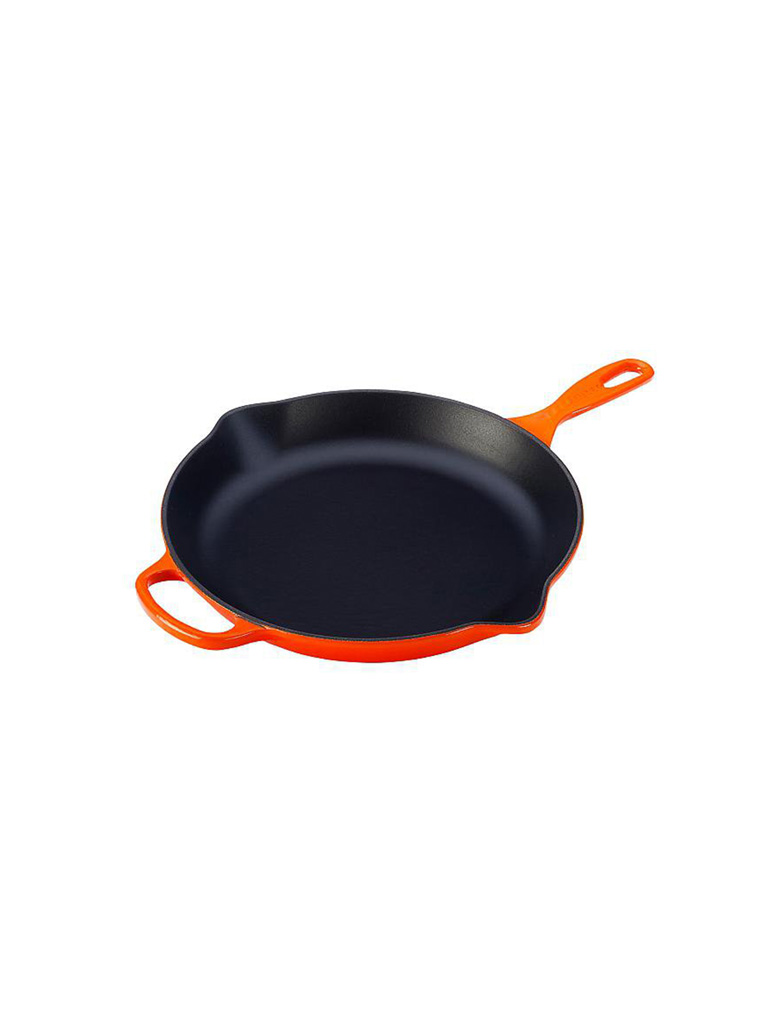 LE CREUSET Brat- und Servierpfanne Signature 23cm (Ofenrot) orange