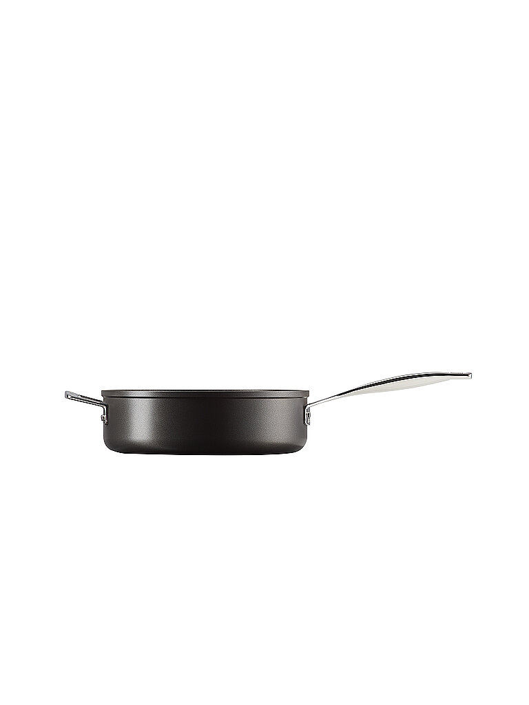LE CREUSET Aluminium-Antihaft Sautepfanne mit Gegengriff 26cm/4l schwarz