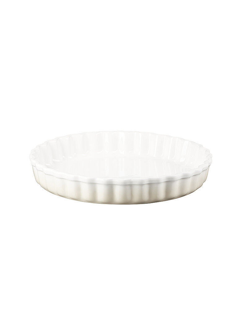LE CREUSET Tarteform Poterie 28cm/2,1l Meringue creme