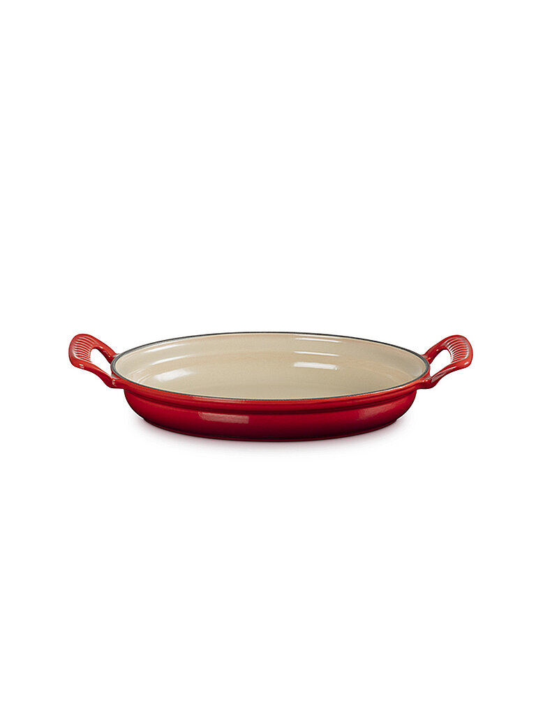 LE CREUSET Pfanne oval MODERN HERITAGE 28cm Kirschrot rot