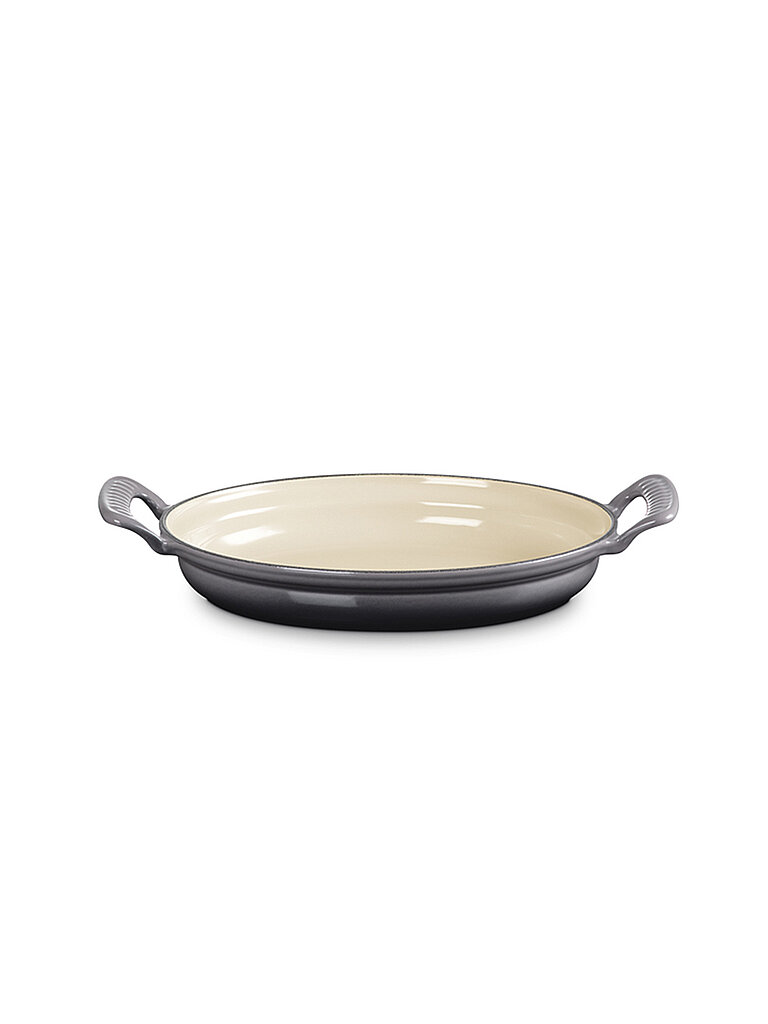 LE CREUSET Pfanne oval MODERN HERITAGE 28cm Flint grau