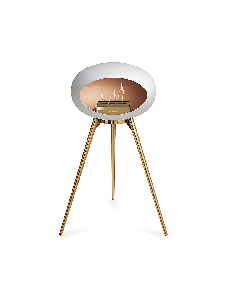 LE FEU Kamin LE FEU GROUND HIGH Weiss/Rosegold weiss