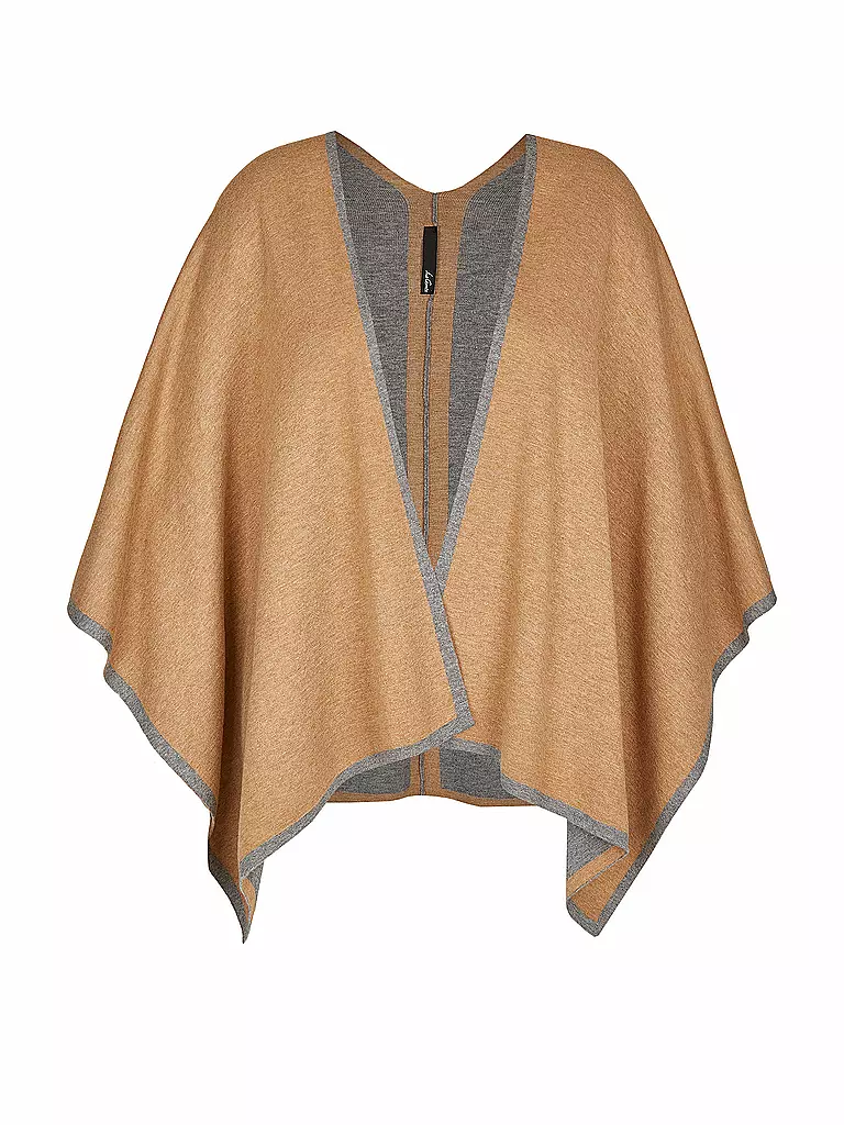 Wigwam South American 100% wool handmade poncho INCA poncho Grey