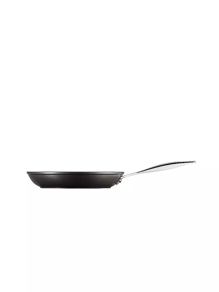 LE CREUSET | Aluminium-Antihaft flache Pfanne 26cm Schwarz | schwarz