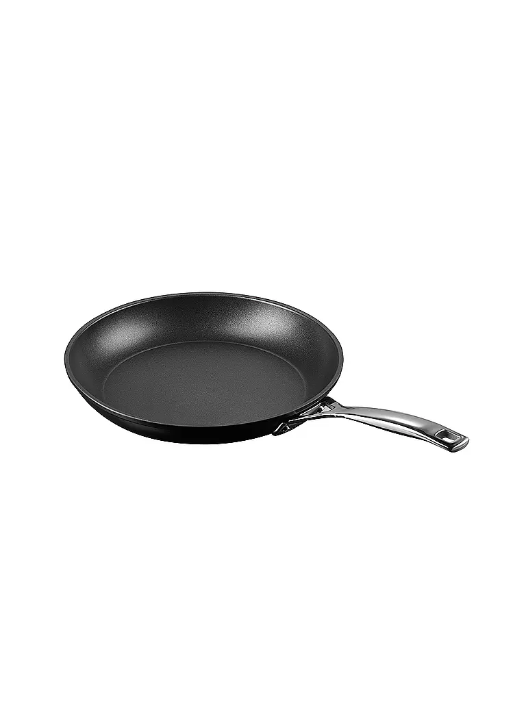 LE CREUSET | Aluminium-Antihaft flache Pfanne 28cm Schwarz | schwarz