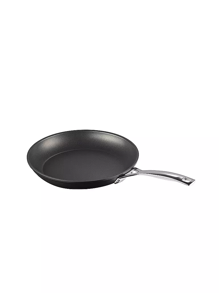 LE CREUSET | Aluminium-Antihaft flache Pfanne 28cm Schwarz | schwarz